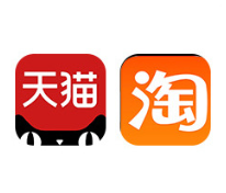 Tmall and Taobao logos