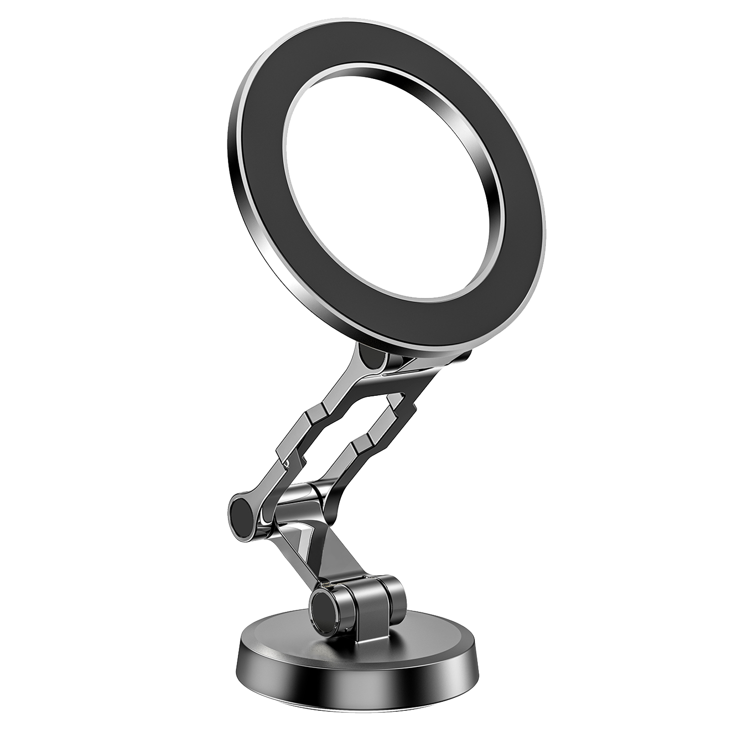 Magnetic car phone mount